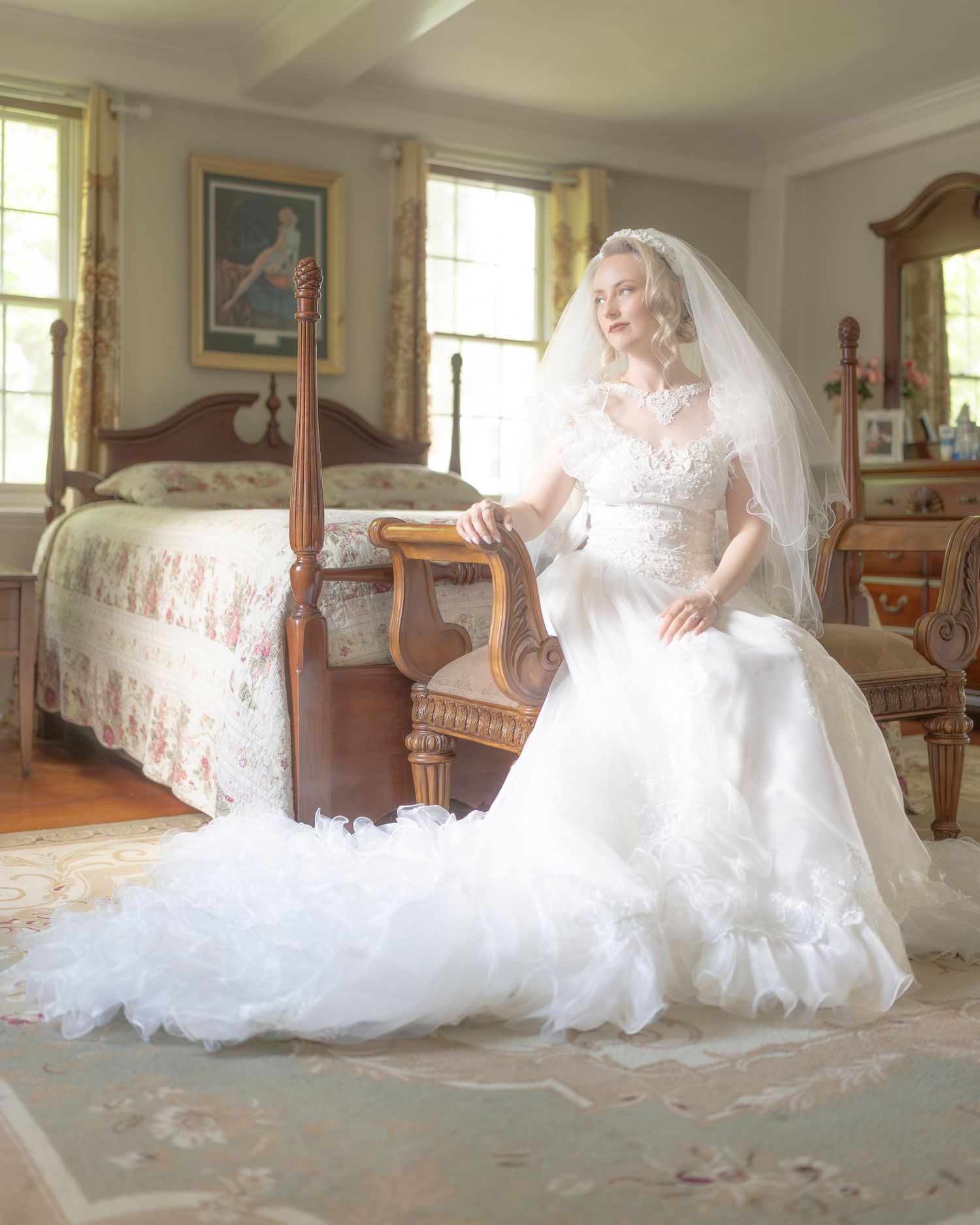 This vintage-inspired wedding in Andover, MA was picture-perfect—see the highlights and elegant imagery from Christopher Raspa Photography.