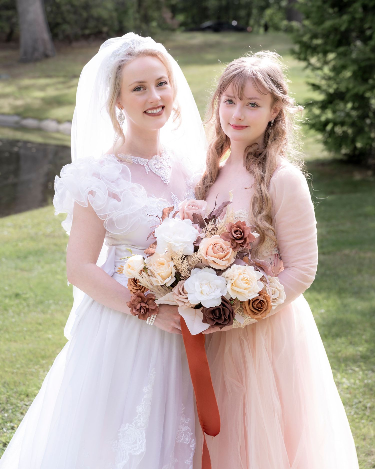 Romantic wedding at The Chapel at West Parish in Massachusetts featuring vintage style, perfect weather, and photos by Christopher Raspa Pho