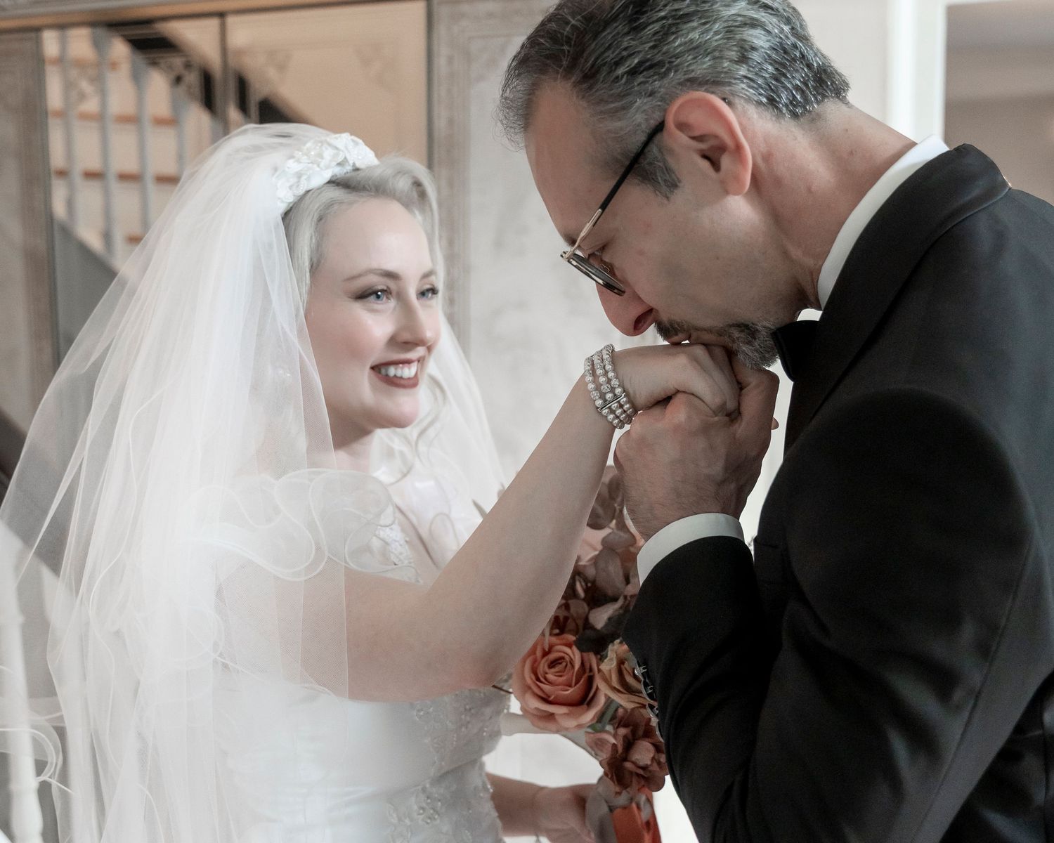 This vintage-inspired wedding in Andover, MA was picture-perfect—see the highlights and elegant imagery from Christopher Raspa Photography.