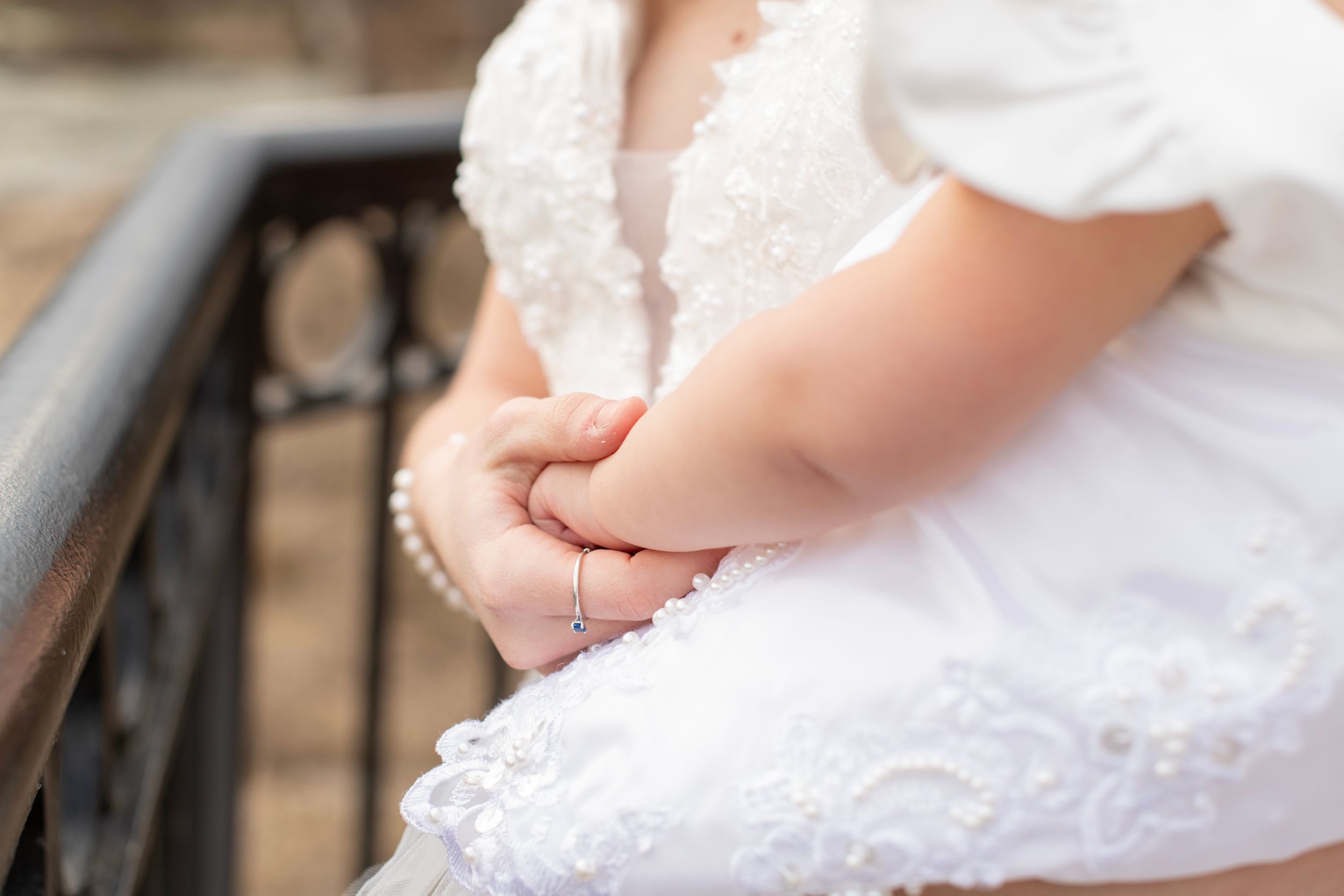 Mommy and me wedding portraits at Riverfront park Columbia, SC.