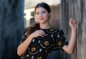 Portrait of a young lady