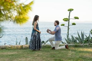 Proposal in Split with seaview