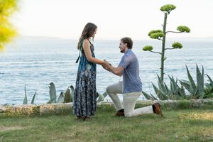Proposal in Split with seaview