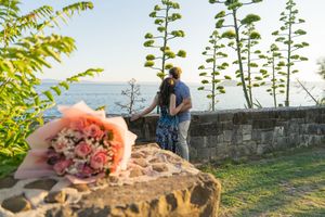 Proposal in Split with seaview
