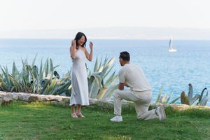 Proposal in Split with seaview