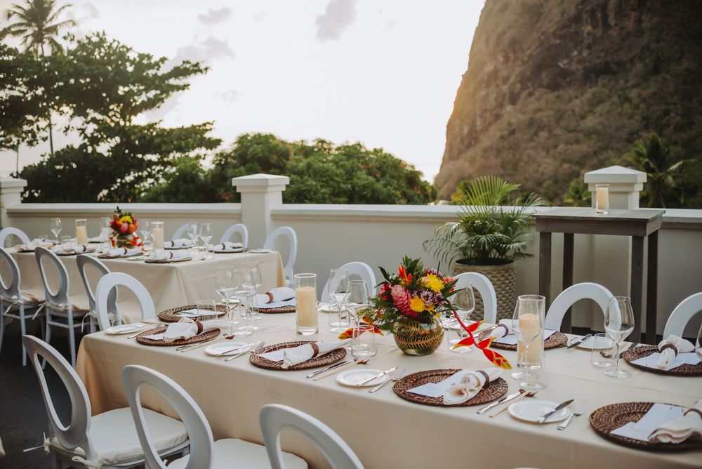 St Lucia wedding photographer captures Fun destination wedding at Sugar beach Viceroy in St Lucia