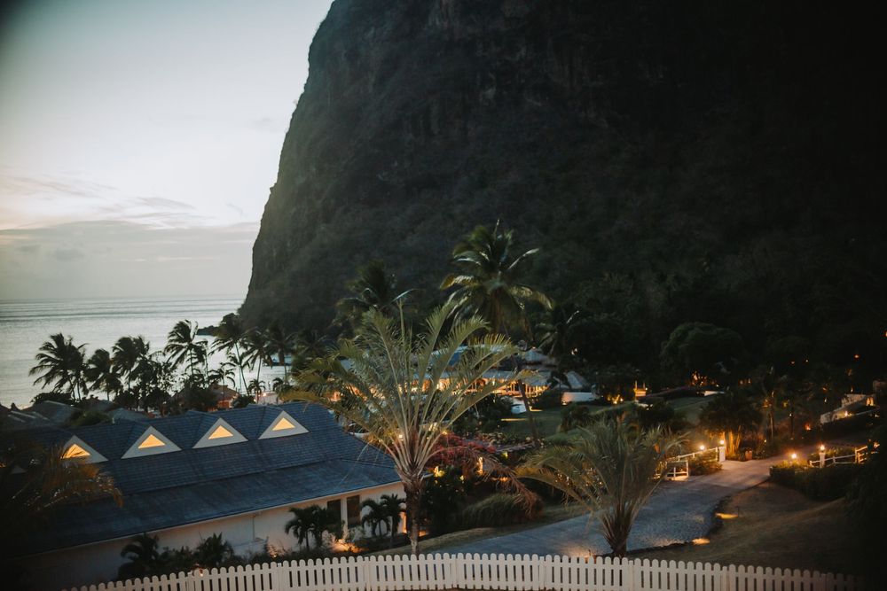 St Lucia wedding photographer captures Fun destination wedding at Sugar beach Viceroy in St Lucia