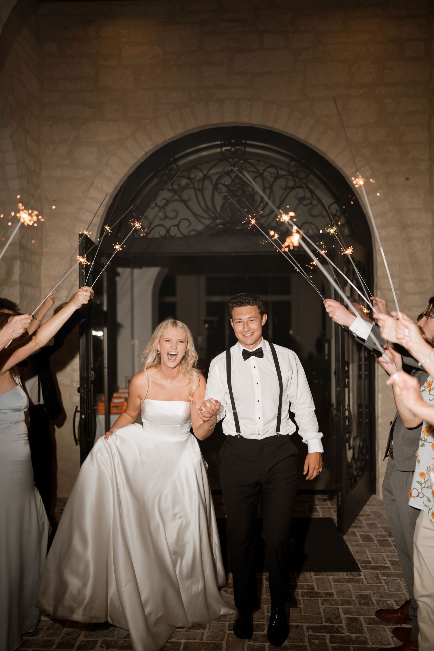 the preserve at canyon lake sparkler send off