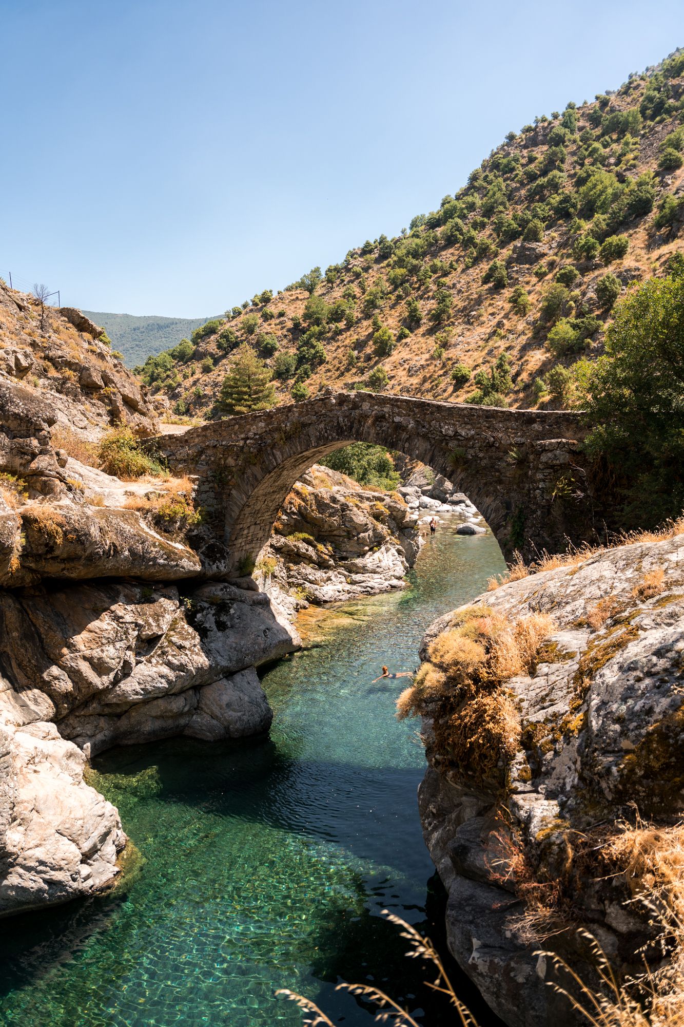 pont génois des gorges de l'asco