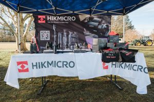 Hikmicro stand at North Canter hunting completion 2024