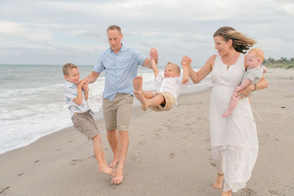 family photographer, family photography, melbourne beach, florida, Capturing Joy and Growth: My Third Baby's First Year Reflection