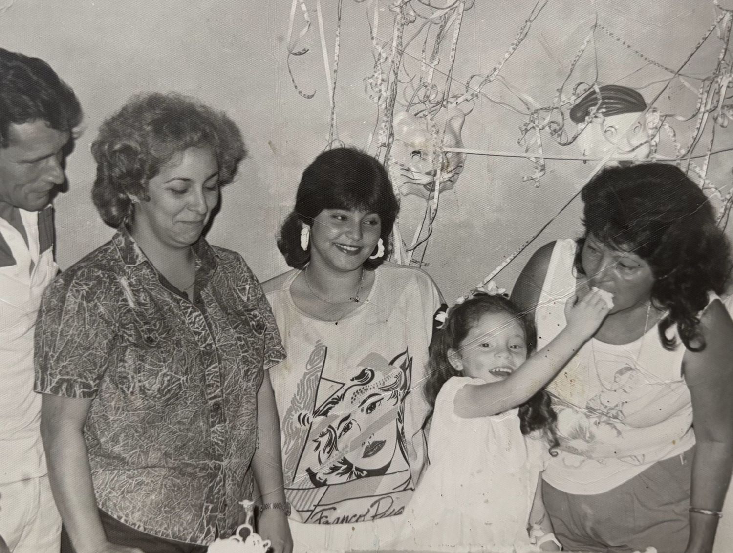 Mayeluz's fourth birthday party in Cuba.