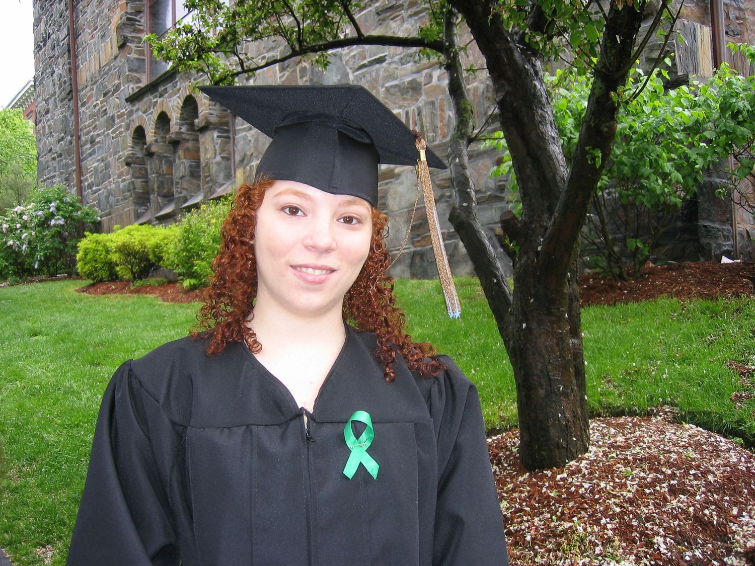 Mayeluz's college graduation in Boston.
