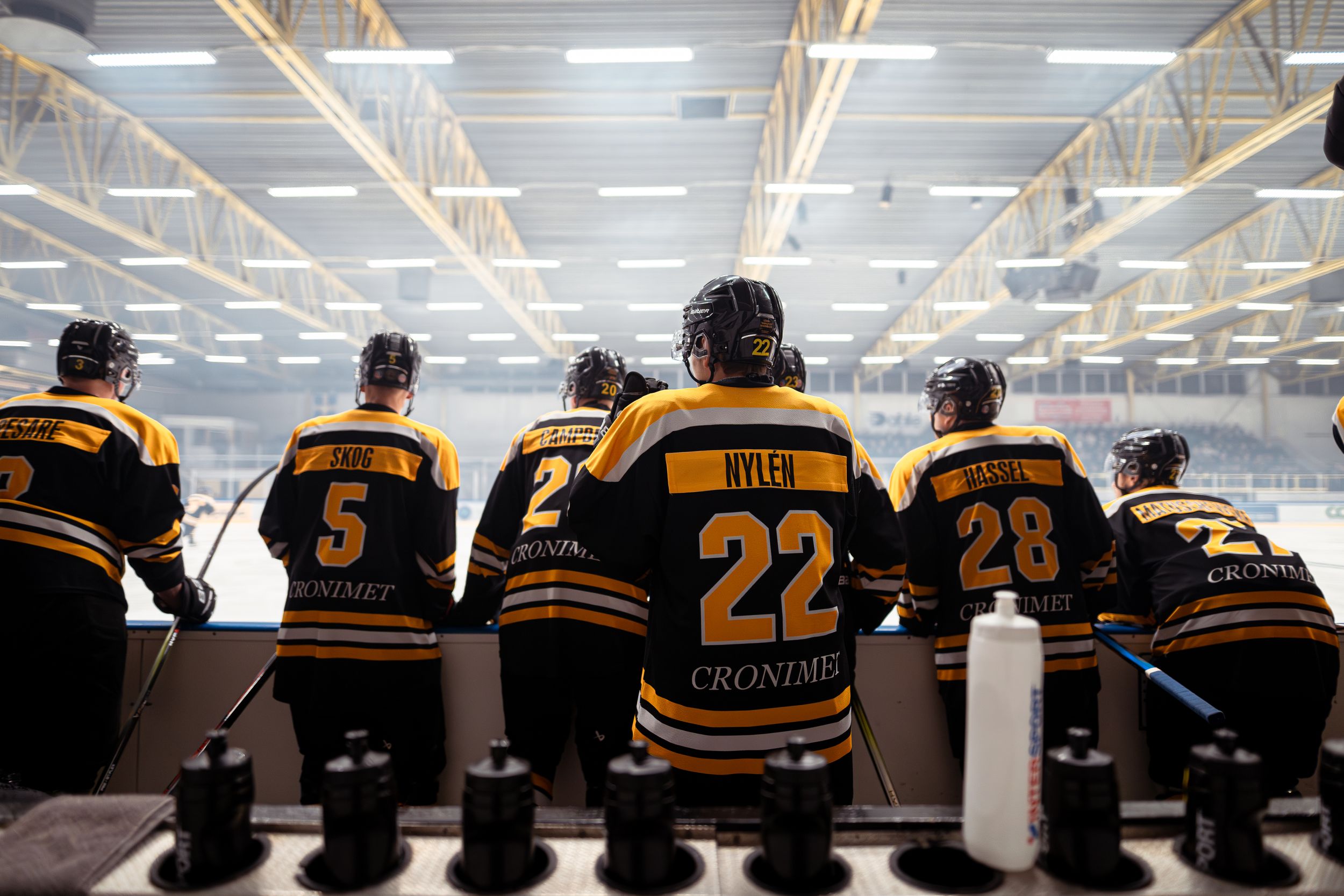 Ice hockey player in full-speed action, showcasing determination. Ideal for team branding, league promotions, and sports media. sport photo
