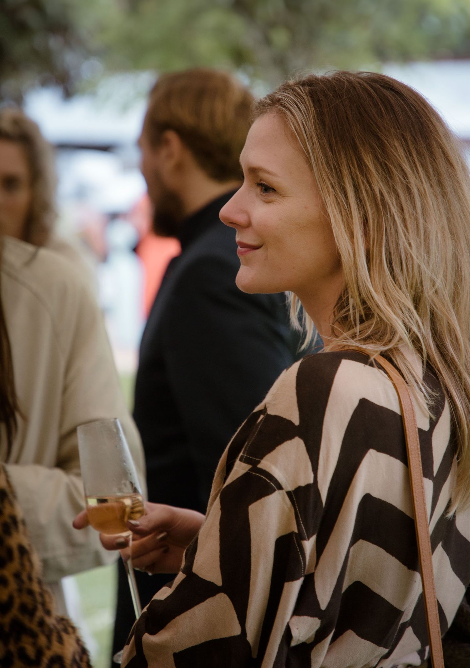 champagne luxury wedding guest documentary Photography