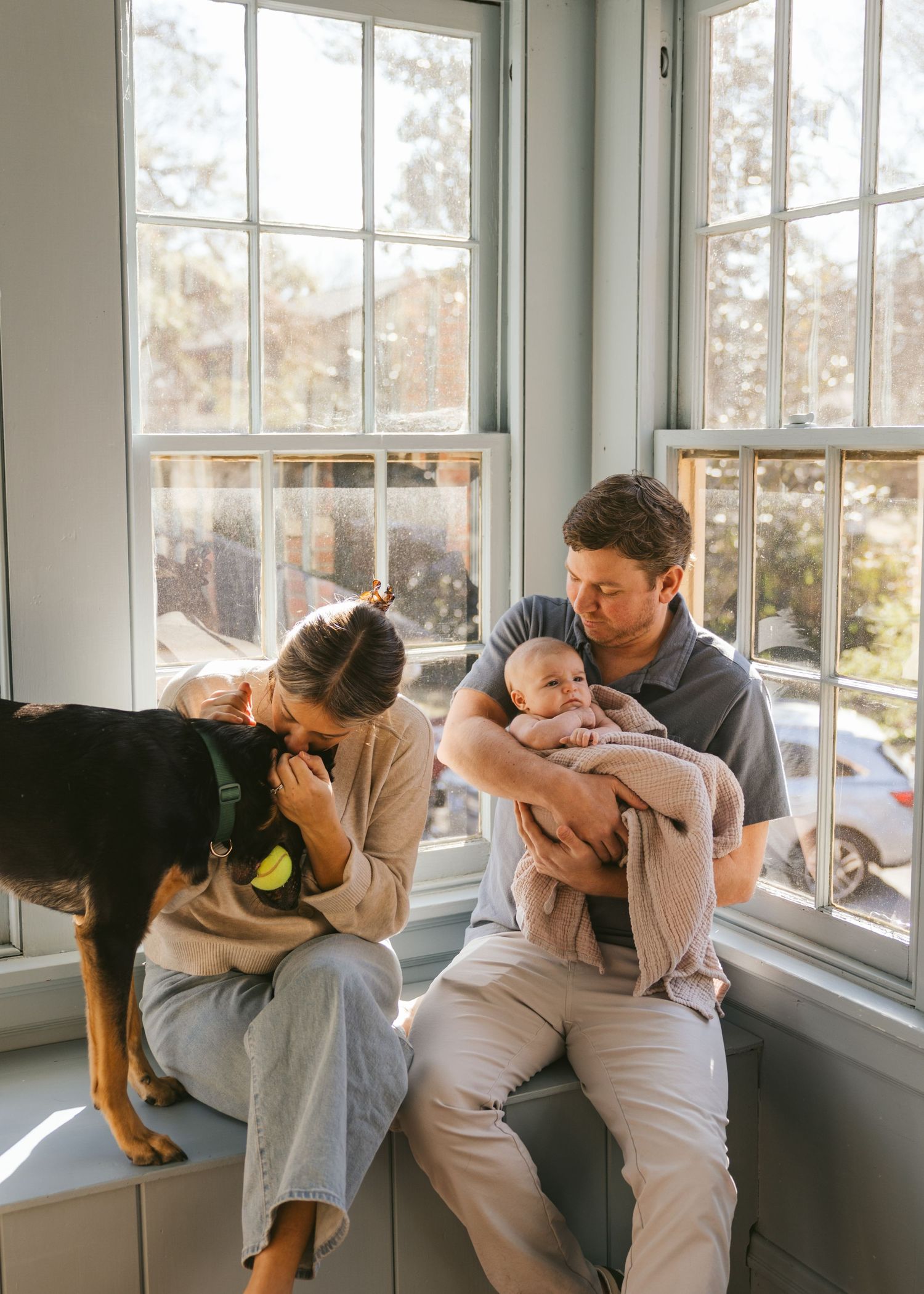 in home family photography winter richmond va cozy lifestyle at home newborn candid RVA Virginia portrait kids children Emily Butz M.photo