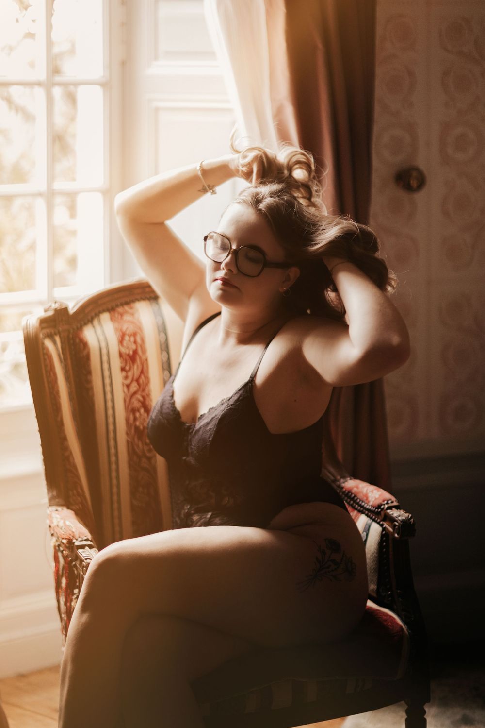 Photographie artistique Boudoir au Château de Puyrigaud à Léoville
Photographe Portraitiste de France en Charente-Maritime