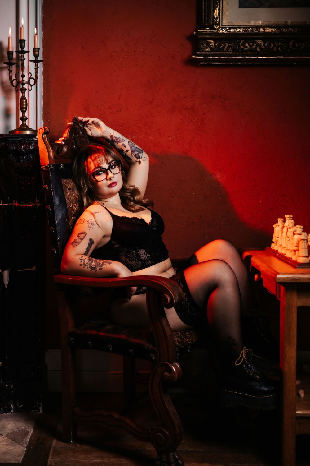 Photographie artistique Boudoir au Château de Puyrigaud à Léoville
Photographe Portraitiste de France en Charente-Maritime