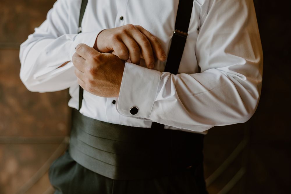 Black-tie wedding details in Knoxville, TN, captured by Allie Krauser Digitals