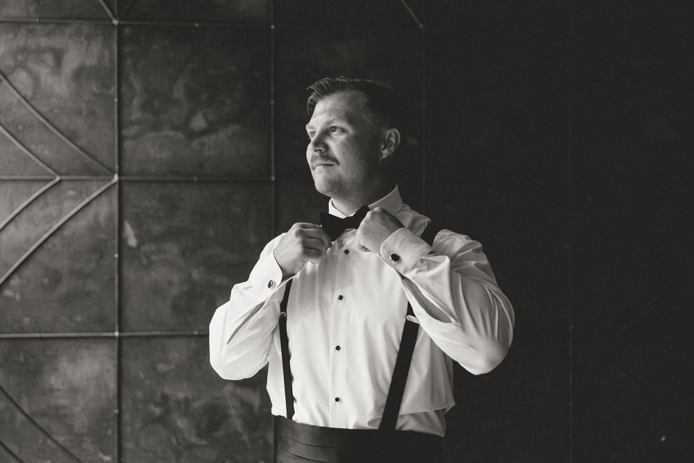 Black-tie wedding details in Knoxville, TN, captured by Allie Krauser Digitals