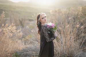 Swan Falls Dam Kuna Idaho senior girl spring