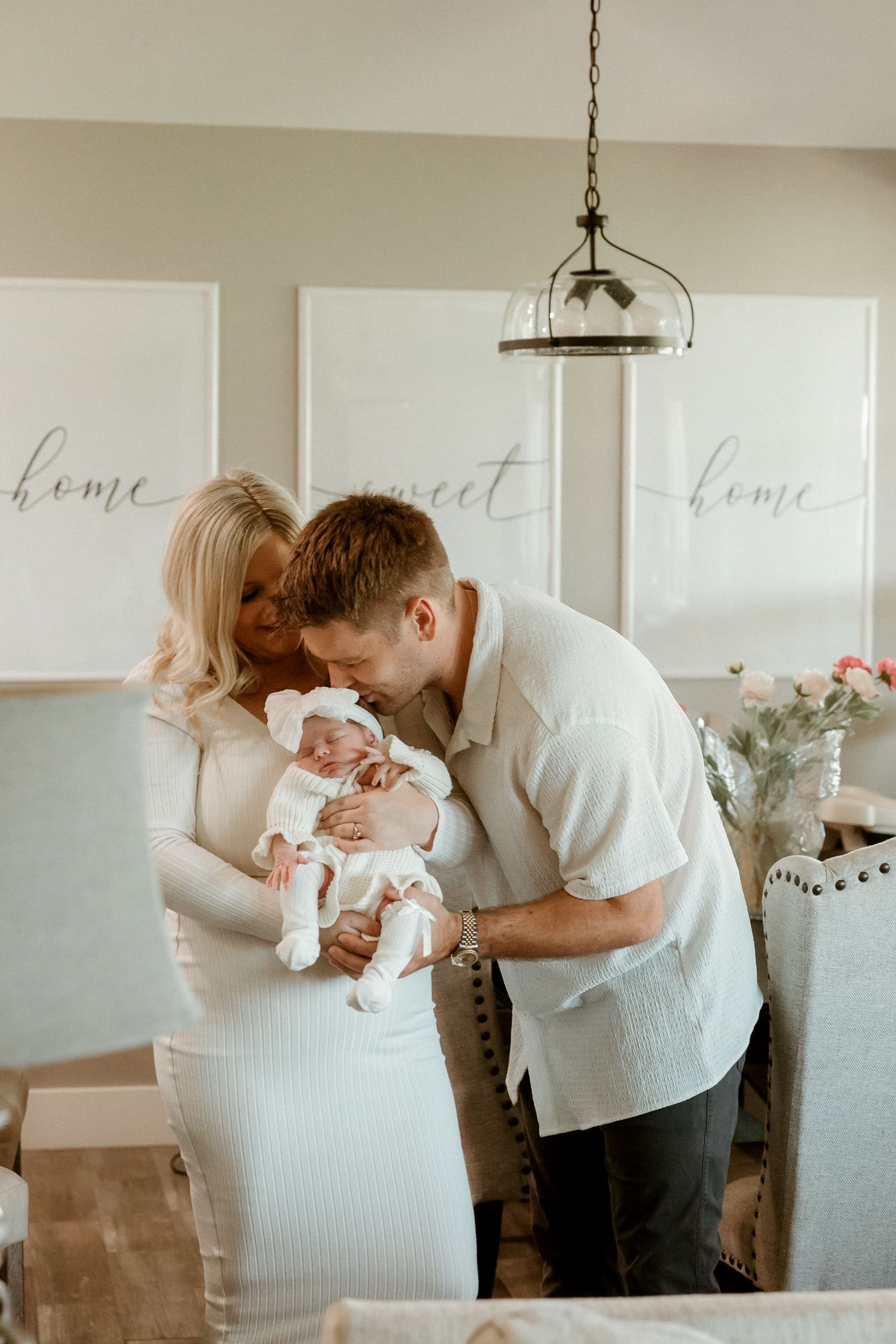 In home Lifestyle newborn Photographer Northeast Texas