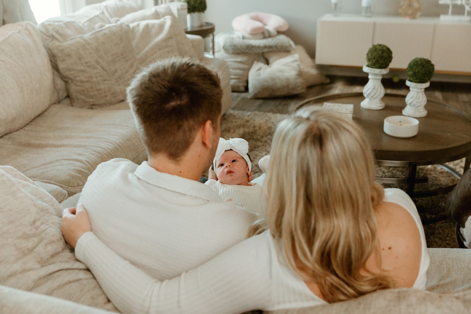 In home newborn Lifestyle Photography Session Tyler Texas
