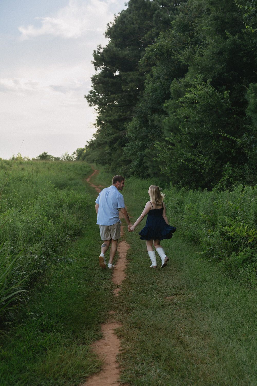 Intimate July couples session in the mountains of North Georgia.