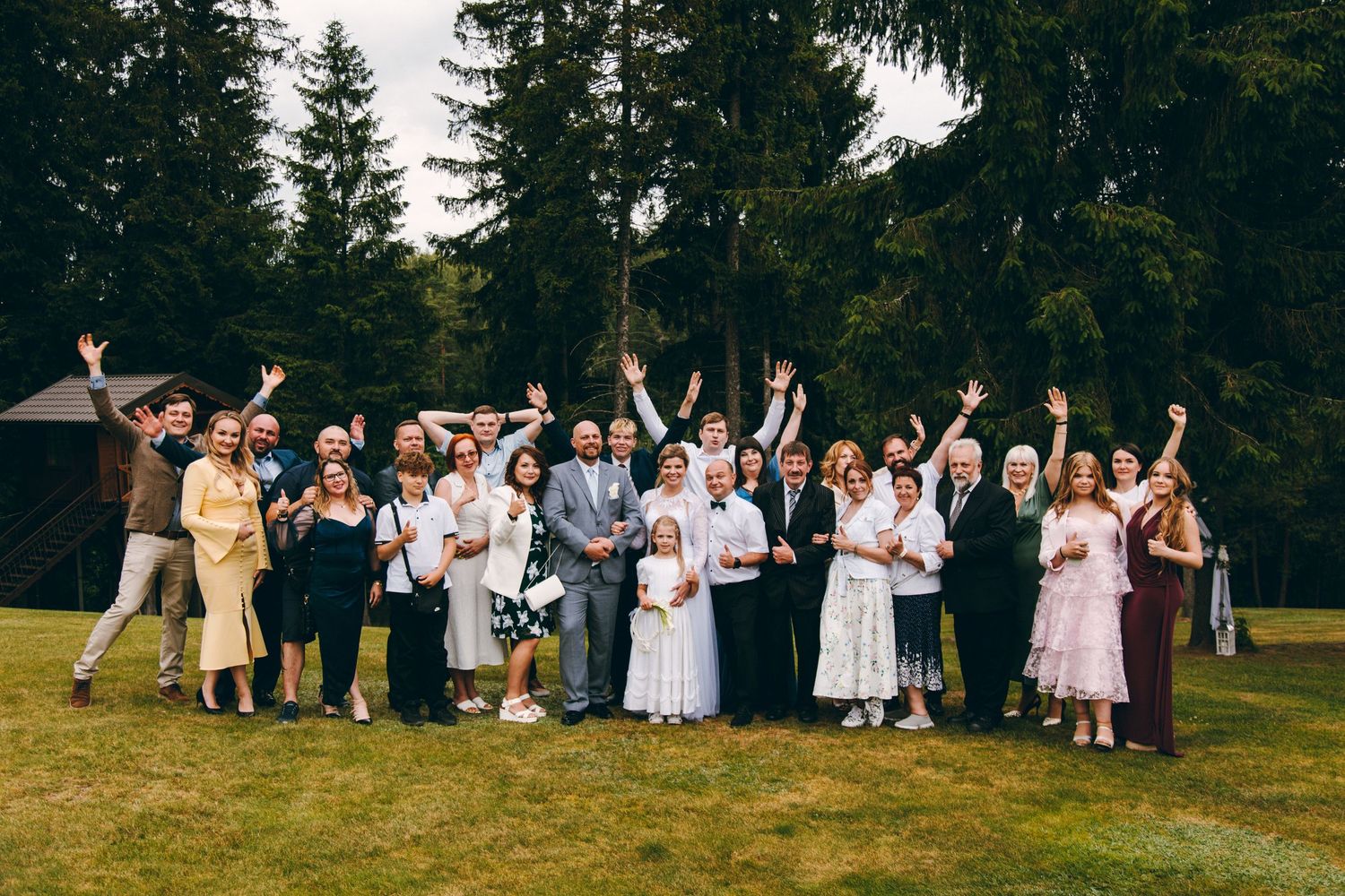 wedding guests emotions Vilnius