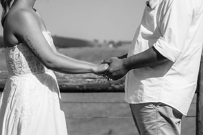 A series of black and white old photographs showing hands clasped together in handshaking gestures.