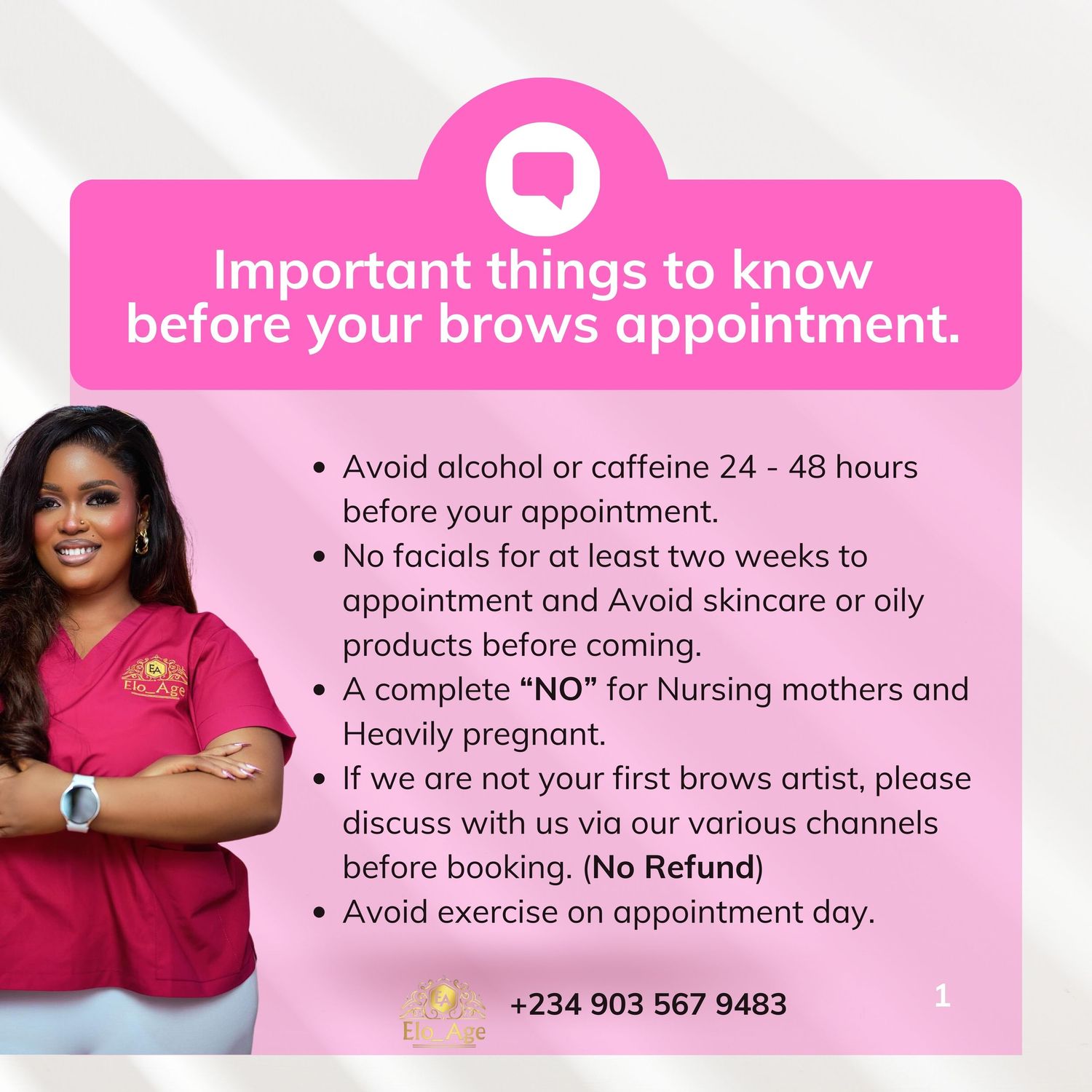Policies at the Best Studio in Warri and Ikeja.
Affordable and professional Staff.
Cozzy atmosphere
Warri 
Ikeja