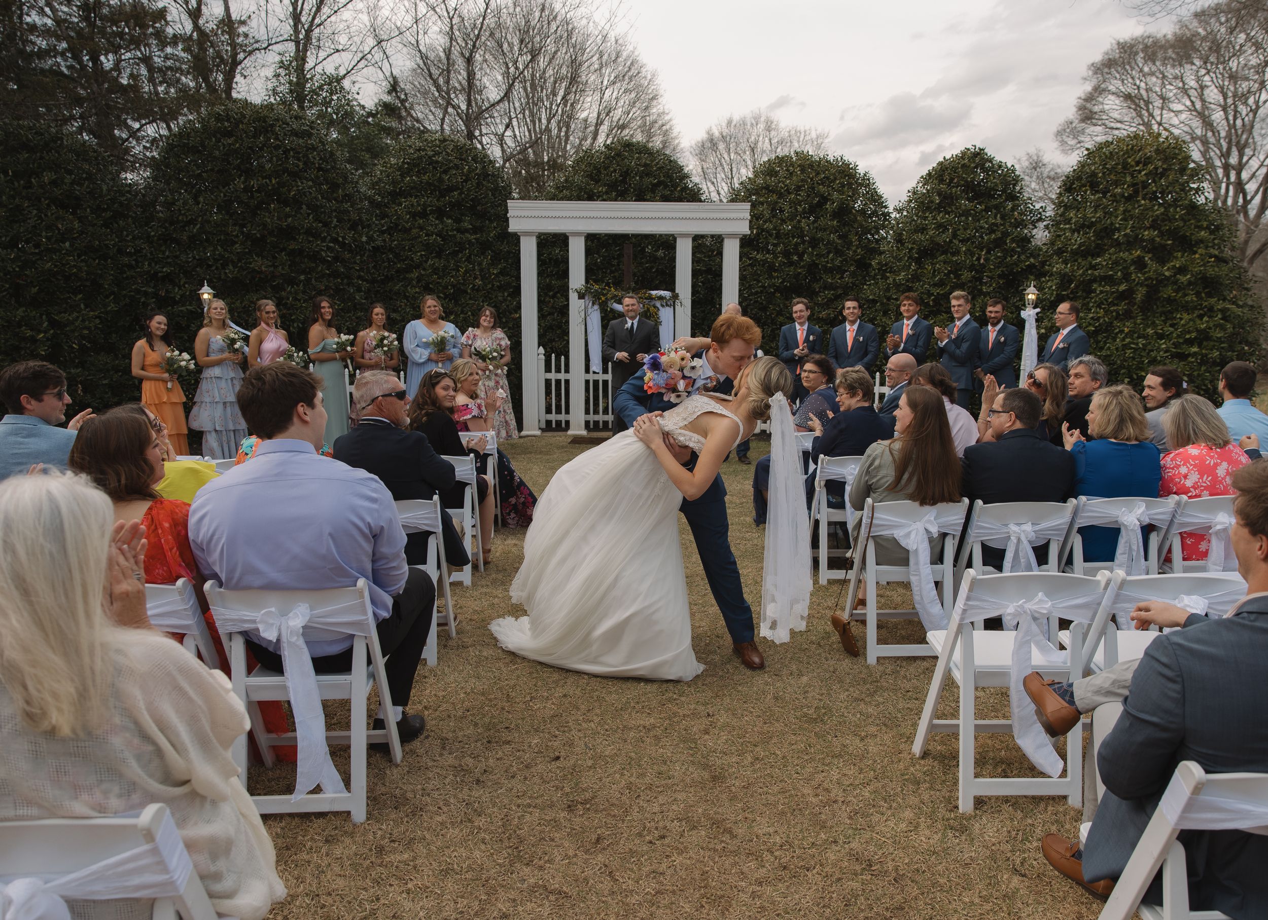 The moment after the "I do's"