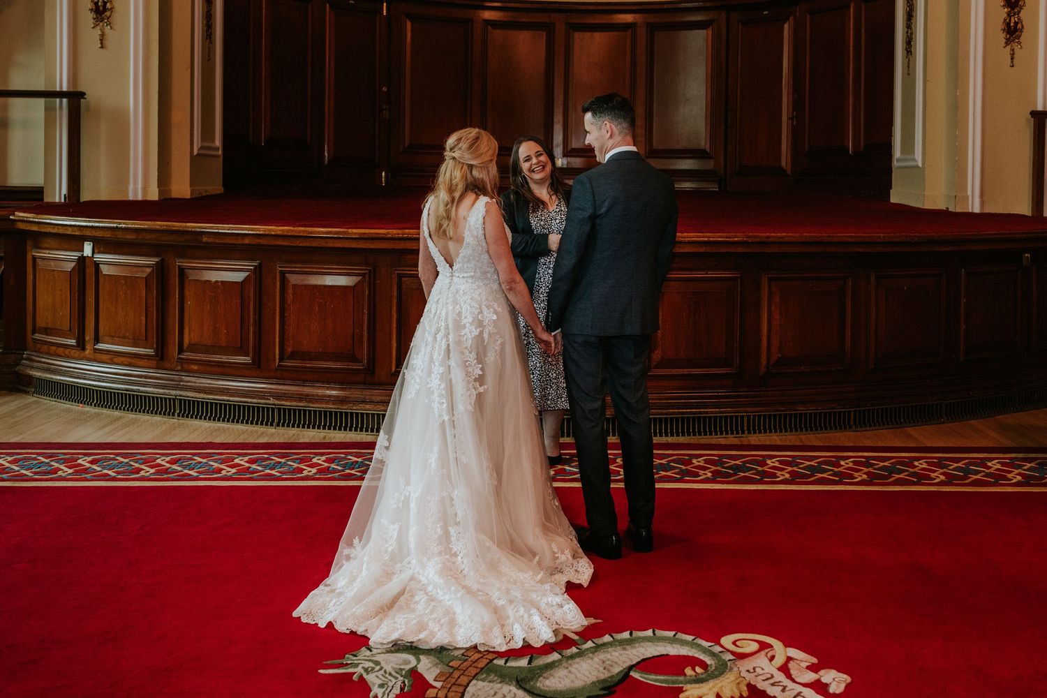Belfast City Hall wedding photography