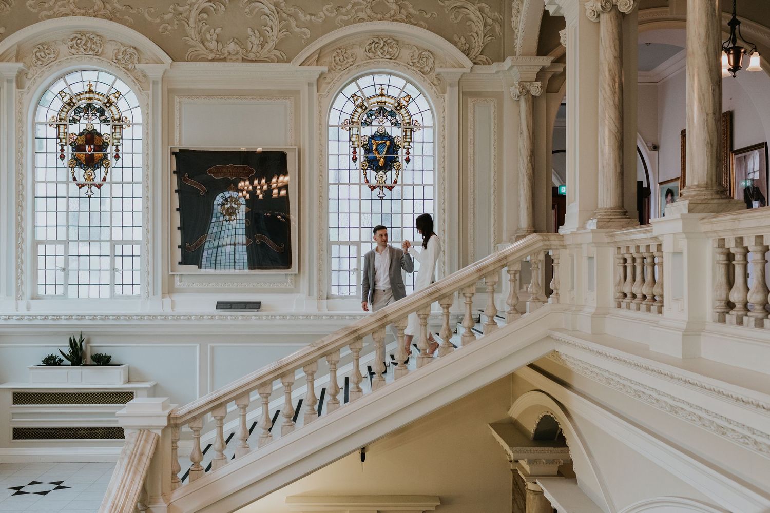 Belfast City Hall staircase photos