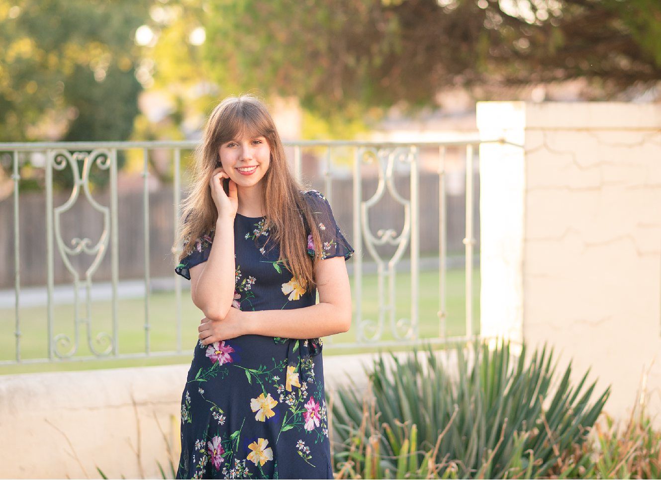 Senior Girl Photo Session in Downtown Bartlesville and OKWU by Bartlesville PHotographer Kristi Bray PHotography