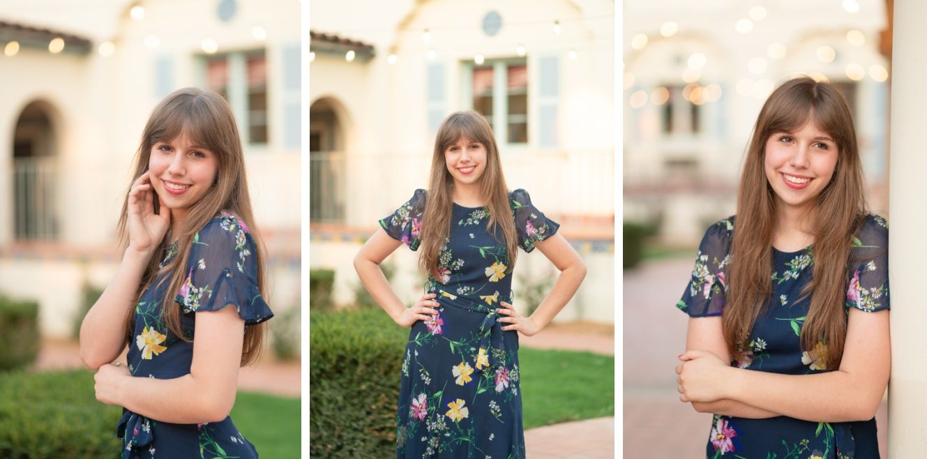 Senior Girl Photo Session in Downtown Bartlesville and OKWU by Bartlesville PHotographer Kristi Bray PHotography