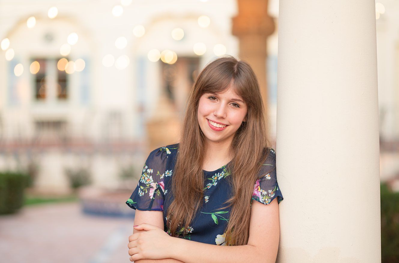 Senior Girl Photo Session in Downtown Bartlesville and OKWU by Bartlesville PHotographer Kristi Bray PHotography