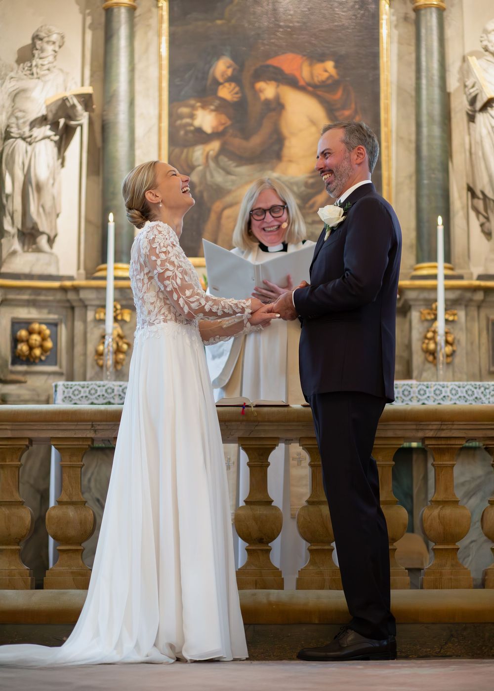 Bröllop i Bromma kyrka & Ljunglöfska slottet – Stories by Petra