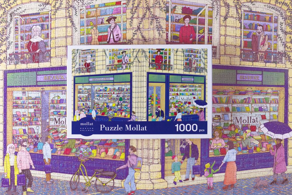 Photos de produit, photo de produit, puzzle Mollat, photo d'entreprise, Bordeaux, photo puzzle,   photo d'illustration