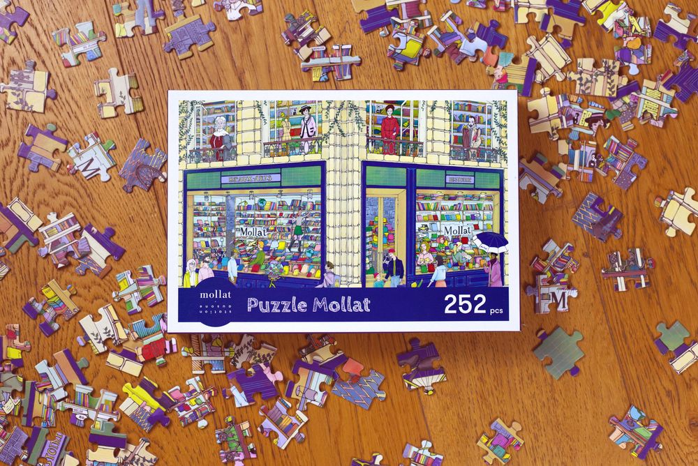 Photos de produit, photo de produit, puzzle Mollat, photo d'entreprise, Bordeaux, photo puzzle,   photo d'illustration