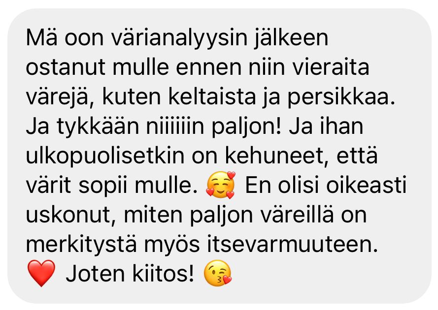 Paras Värianalyysi Helsinki