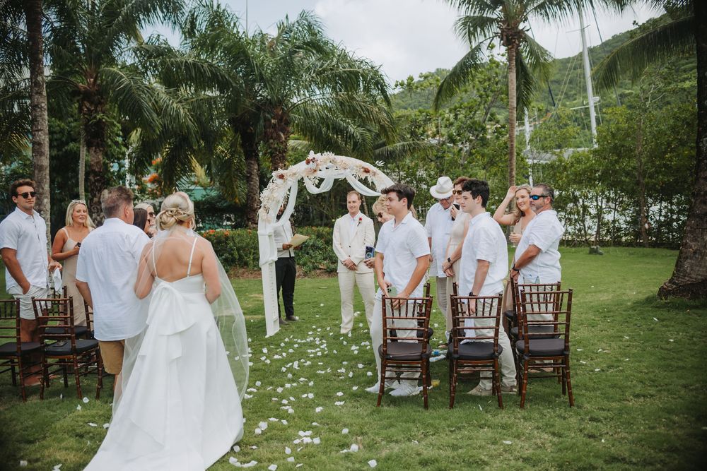 St Lucia photographer captures intimate and fun destination wedding at Zoetry Marigot Bay, St Lucia