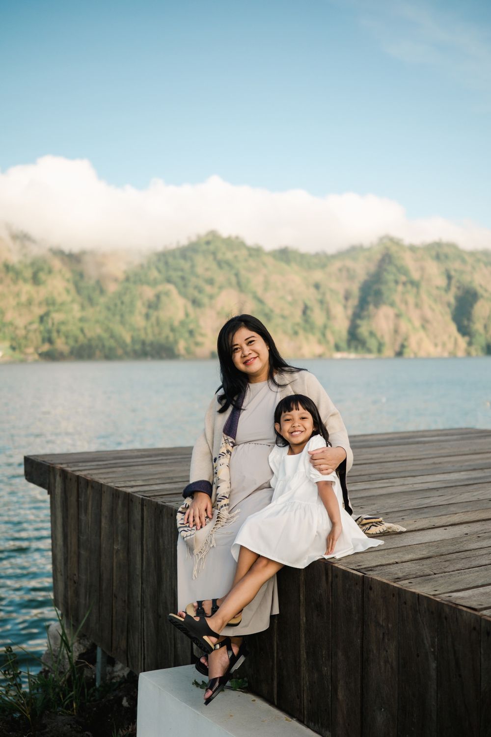 Family Photo at Kintamani Bali