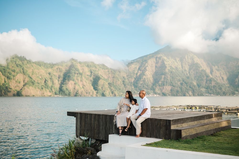 Family Photo at Kintamani Bali