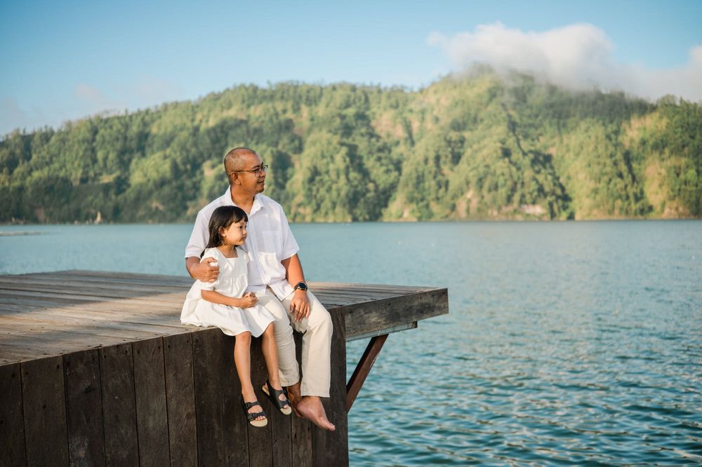 Family Photo at Kintamani Bali