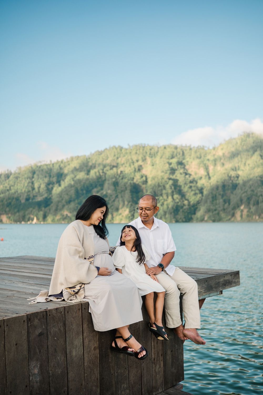 Family Photo at Kintamani Bali