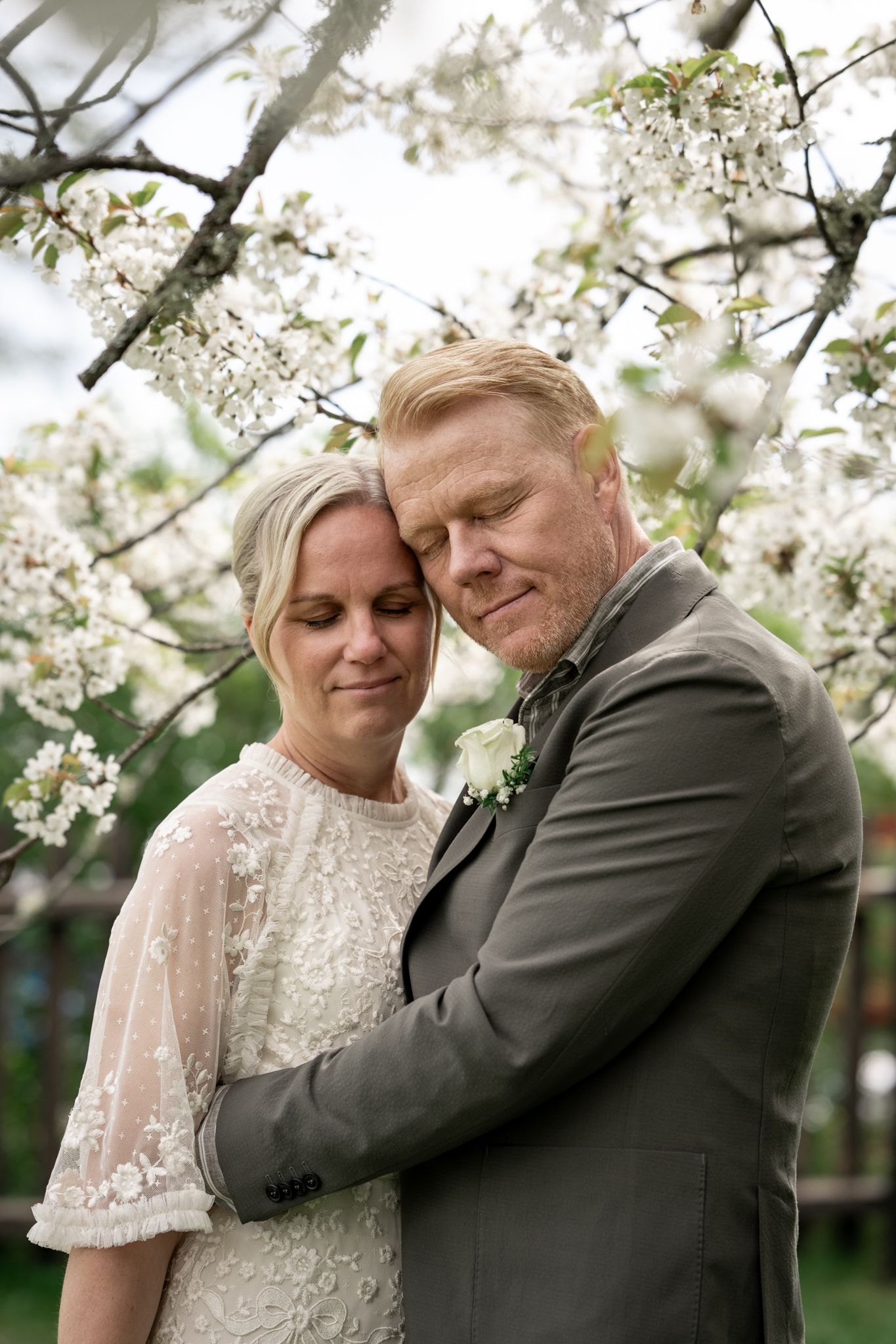 Bröllopsfoto av Fotograf Jessica Lindqvist.
