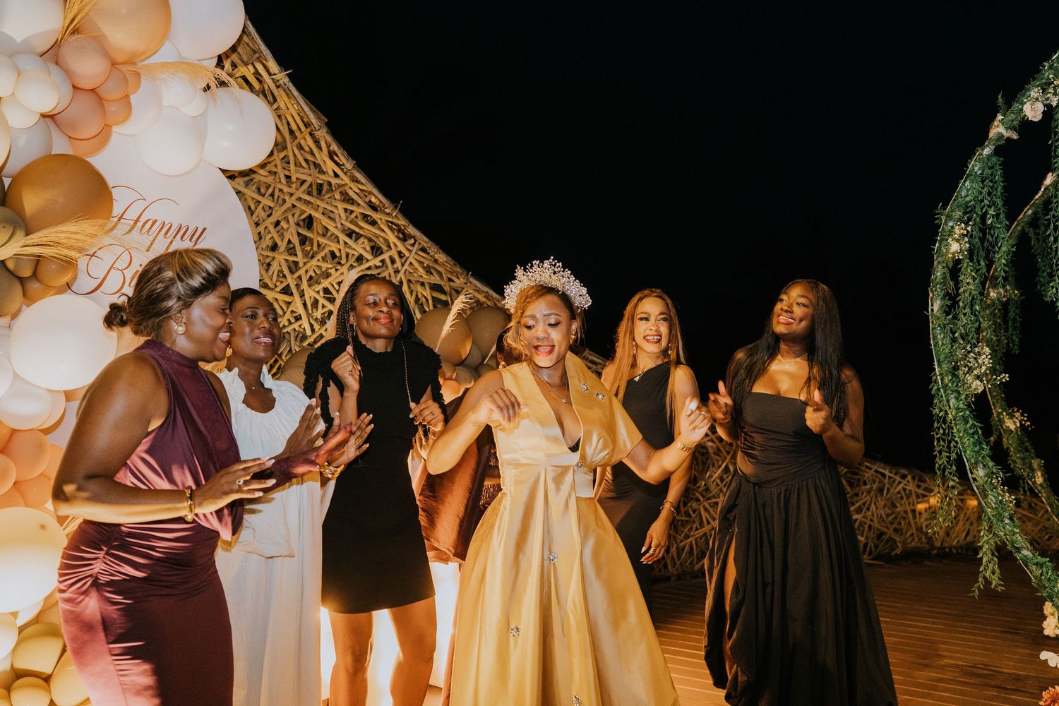 Luxury birthday celebration in Bali at Padma Resort Ubud
