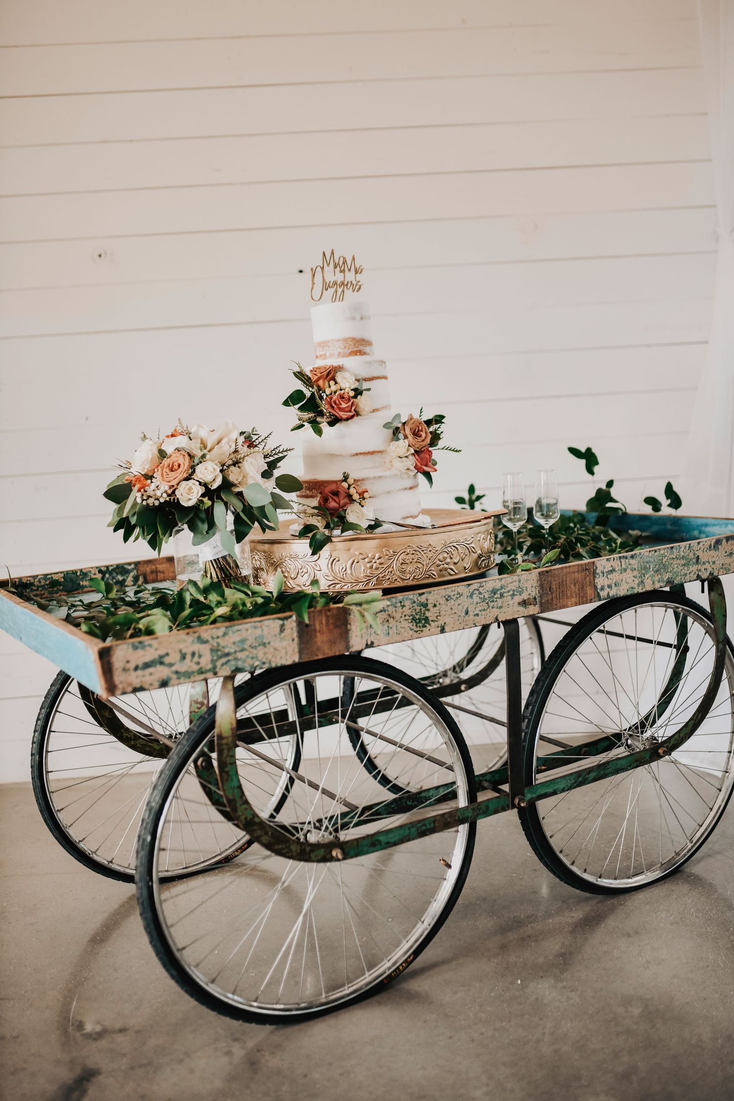 Barn wedding venue reception setup North Texas