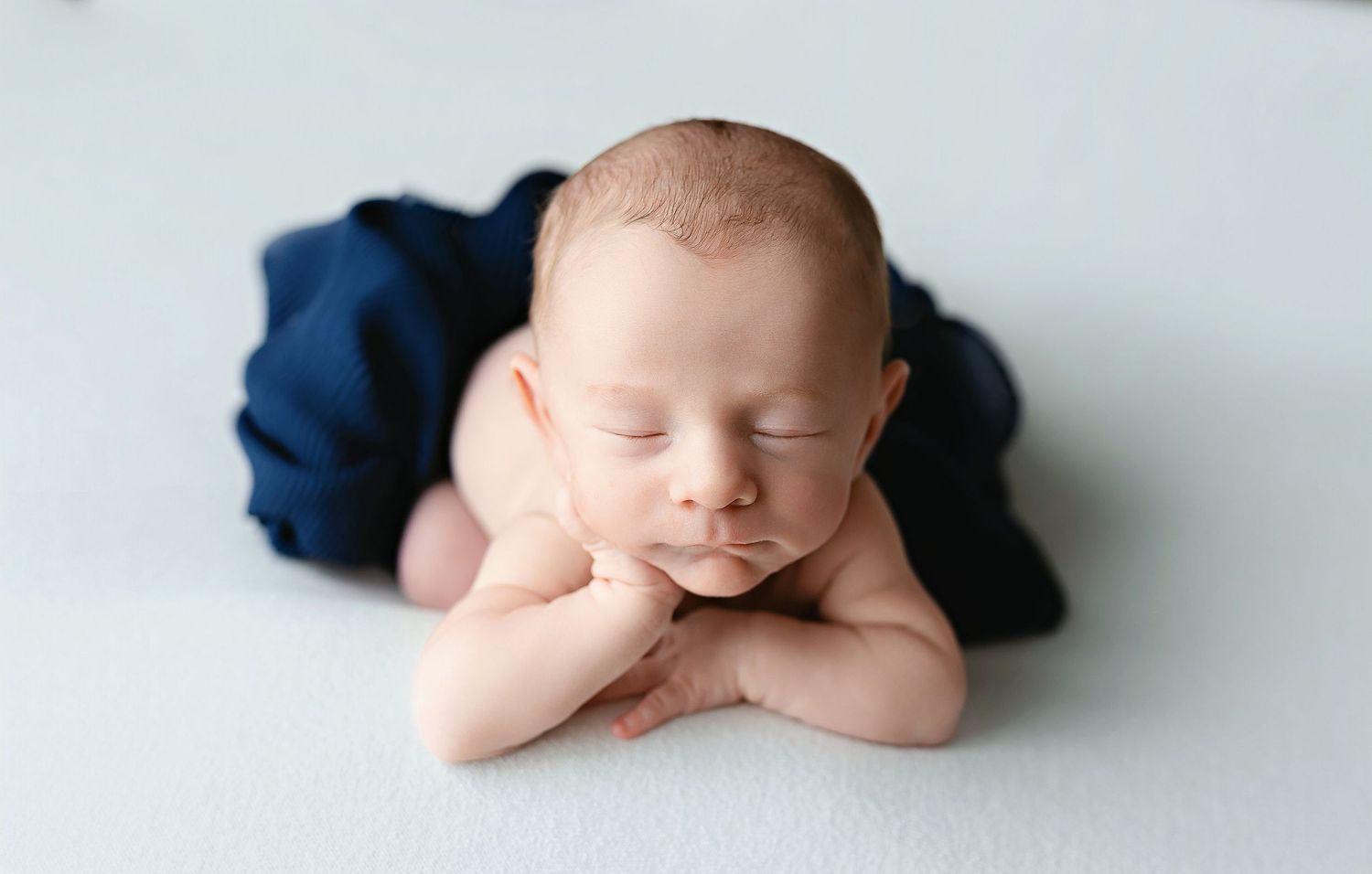 A newborn boy doing froggie pose. Greenville, SC newborn photographer, Easley SC newborn photographer, Upstate SC newborn photographer